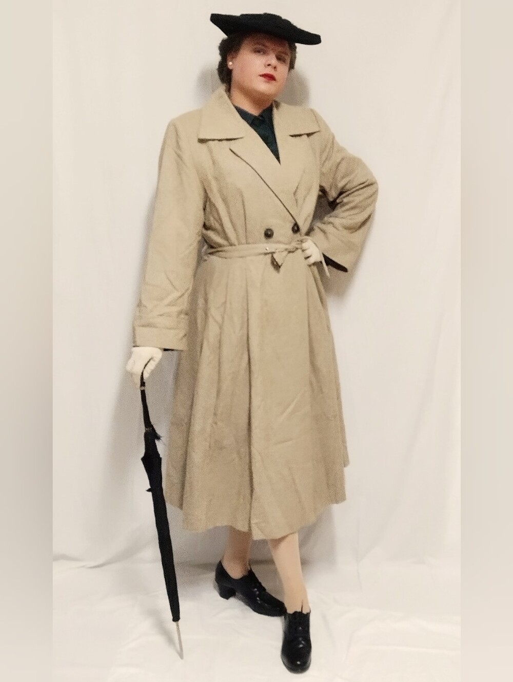 Trench Coat with Satin Lining